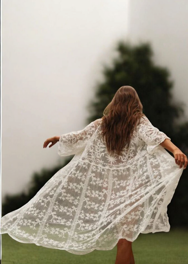 Kimono Femme Plage <br> Clarté Nomade