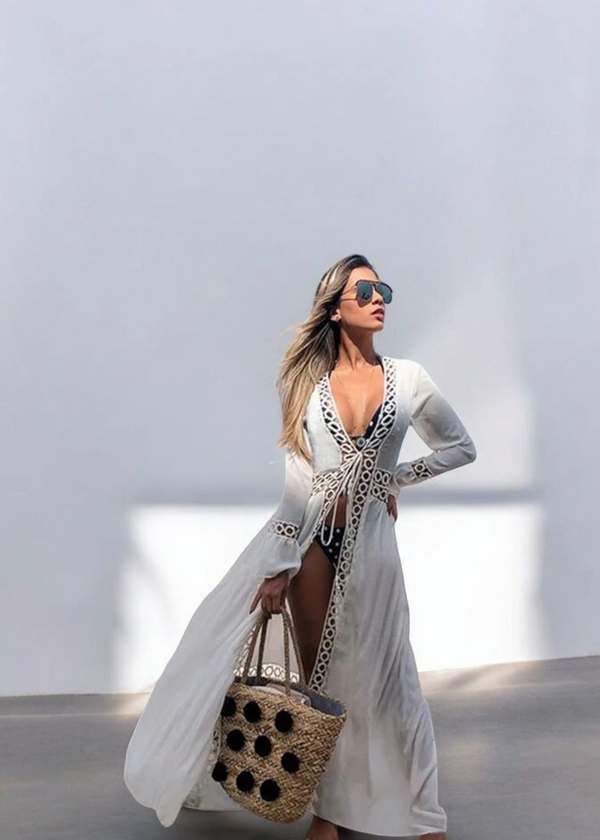 Kimono de plage Femme <br> Aurore
