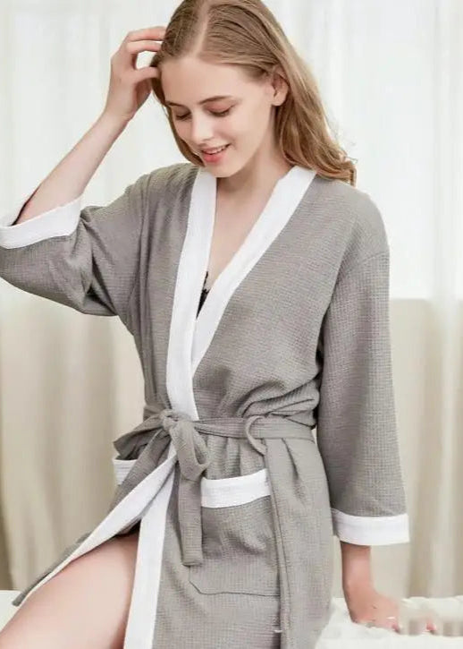 Kimono Femme gris