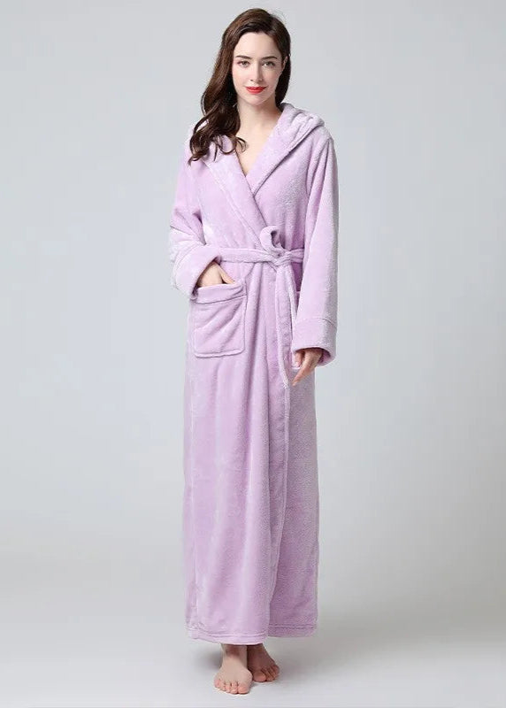 Peignoir Femme Long rose