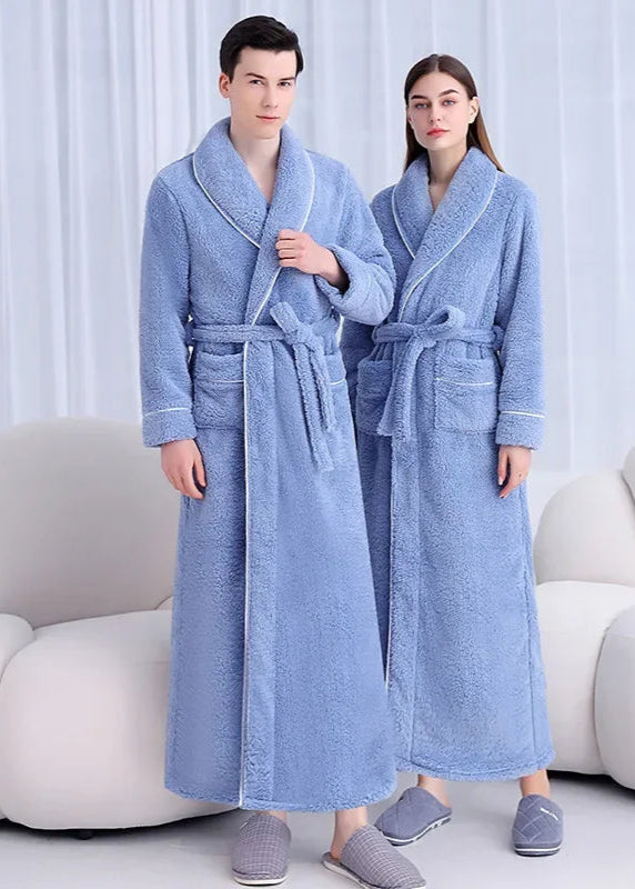 peignoir chaud homme et femme