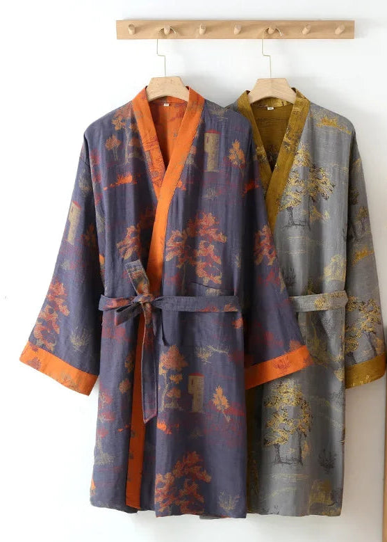 kimono en coton homme